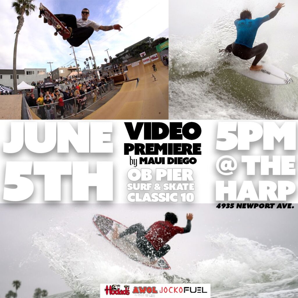 OB surf & skate Video Premiere